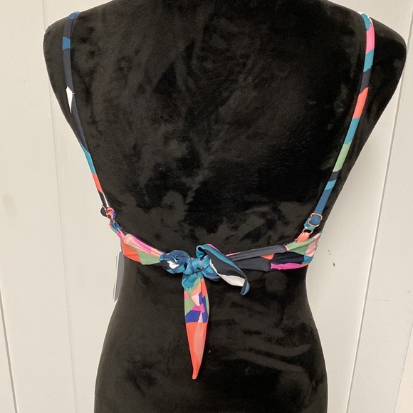2 For $10 Raisins Color Block Bikini Top - Picture 2 of 4